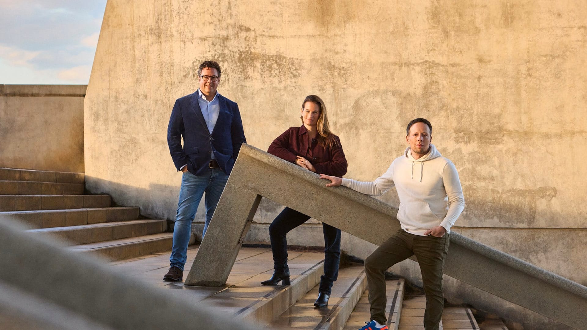 Corporate founders of building solar technological company in Denmark